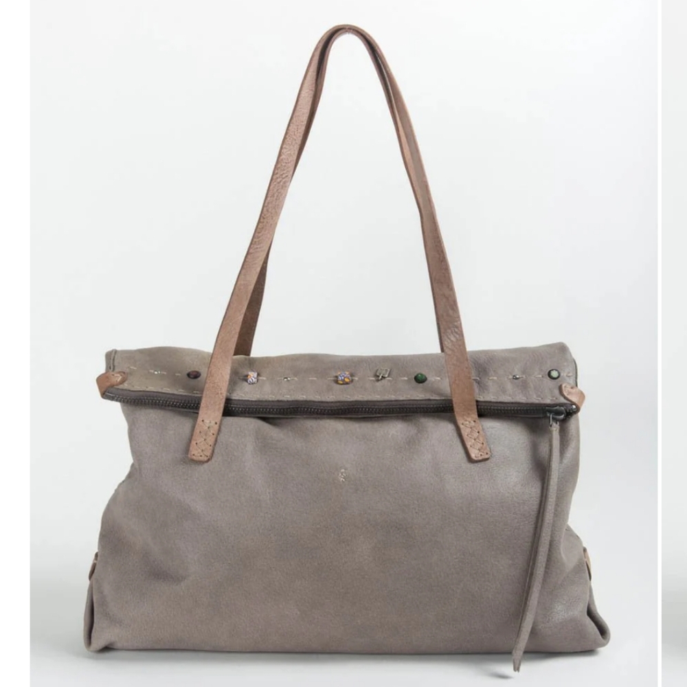 Henry Beguelin gray tote.